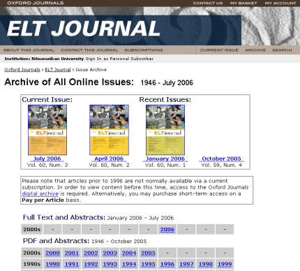 Browse the Archive���
