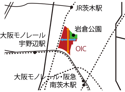 図2-6　OICの位置図