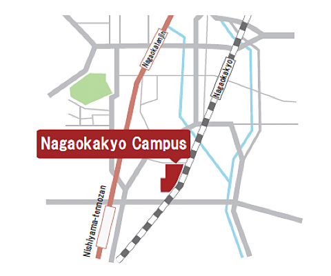 NKC Nagaokakyo Campus Map