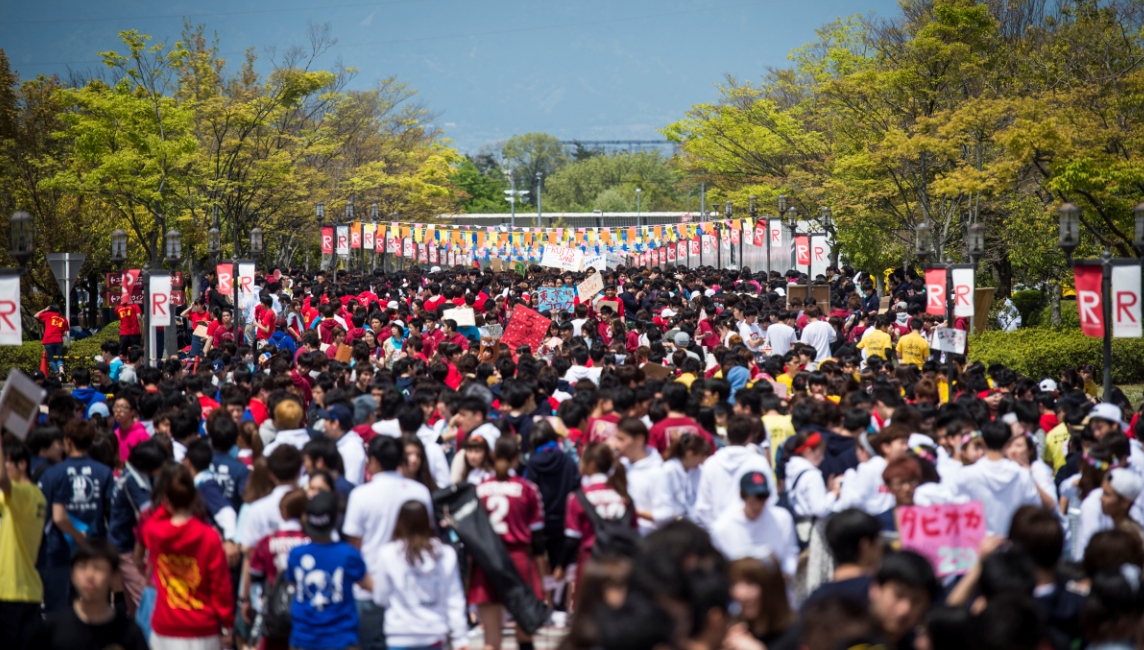 新歓祭典の様子