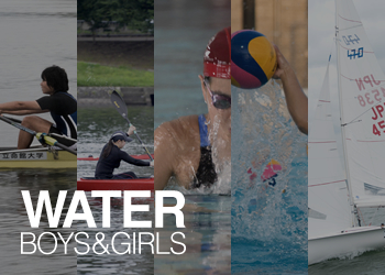 【WATER BOYS&GIRLS】琵琶湖や学外のプールで練習に励む、立命館の