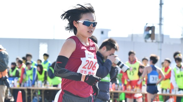 日本選手権20km競歩で河添選手が4位と健闘
