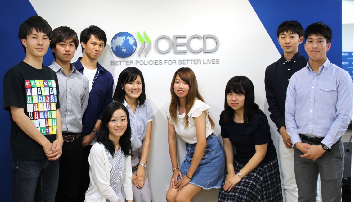 4名の経済学部生がOECD Student Ambassadorとして活動開始