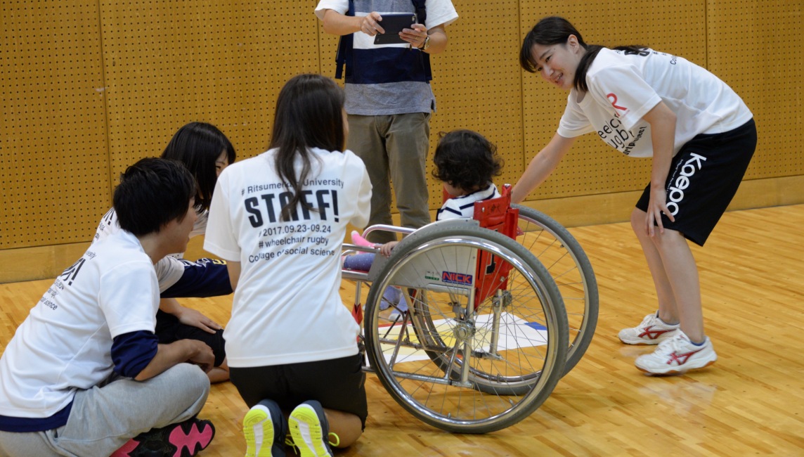ウィルチェアーラグビーで、障害者スポーツを「知る・見る・体験する」イベントを開催