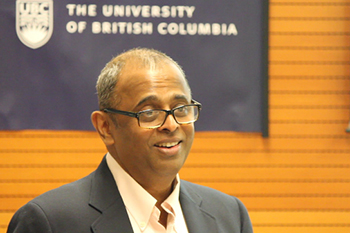 Murali Chandrashekaran教授（UBC 国際担当副学長）