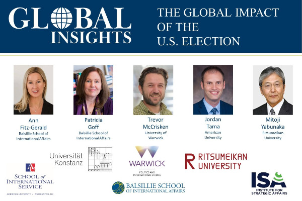 RU and AU participated in the Global Insights Webinar series