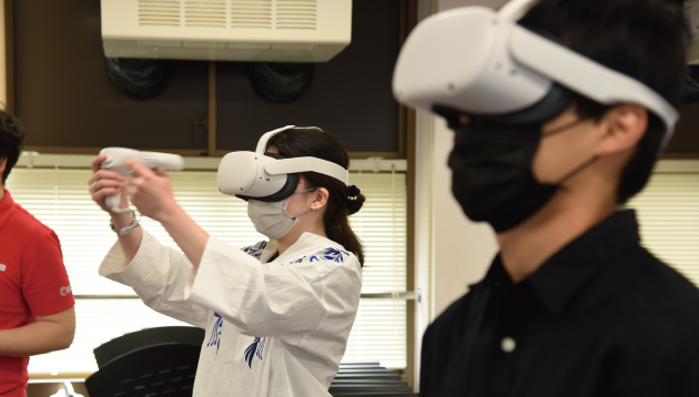 VR技術を効果的に活用した学習教材の開発がスタートしました