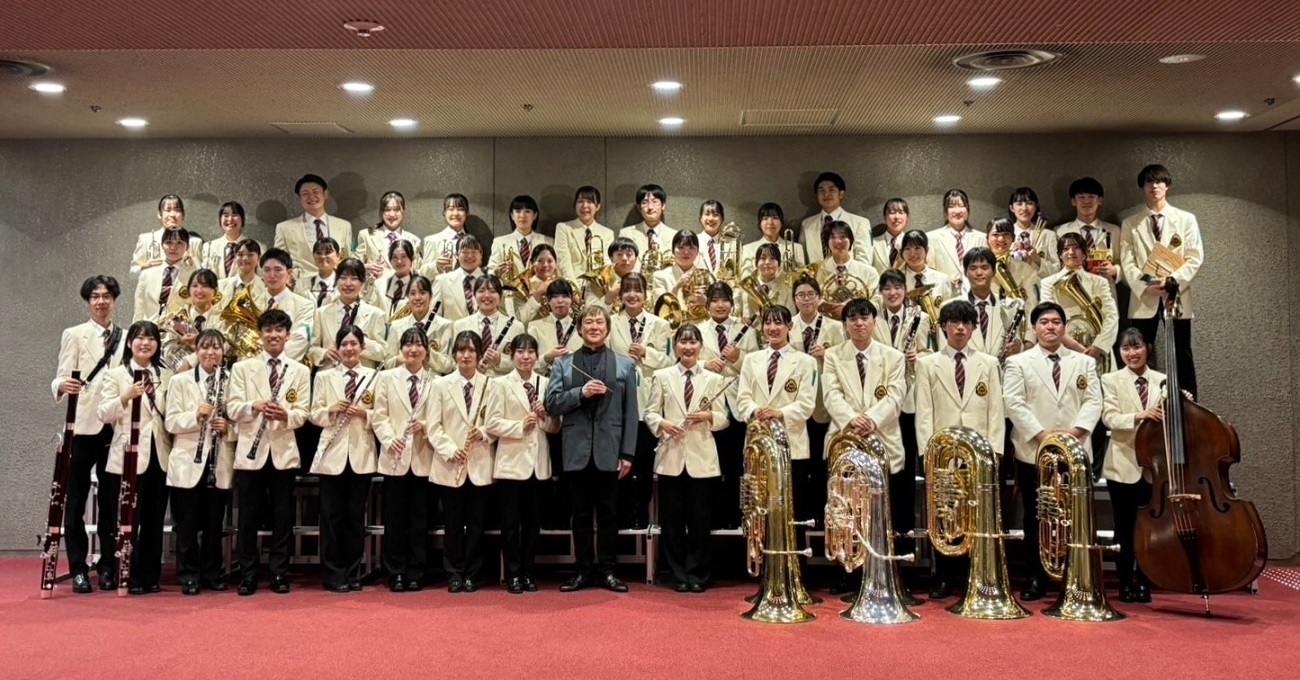 応援団吹奏楽部が「第71回全日本吹奏楽コンクール」で悲願の金賞を受賞