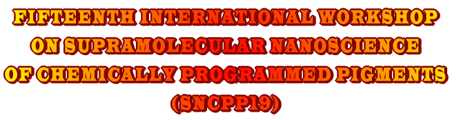 FIFTEENTH INTERNATIONAL WORKSHOP ON SUPRAMOLECULAR NANOSCIENCE OF CHEMICALLY PROGRAMMED PIGMENTS (SNCPP19) 