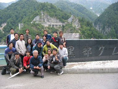 We went to Kurobe Dam to learn about practical