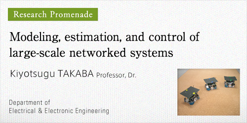 Modeling, estimation, and control of large-scale networked systems