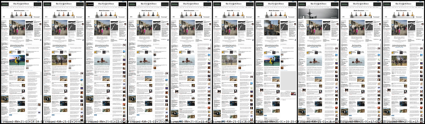 Capturing the content of news websites