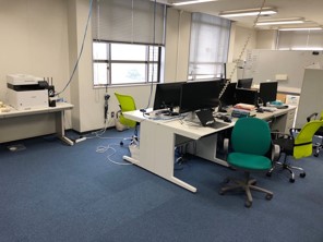 Our lab got a new room