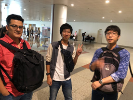 Safe arrival at Noi Bai airport
