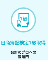 日商簿記検定1級取得