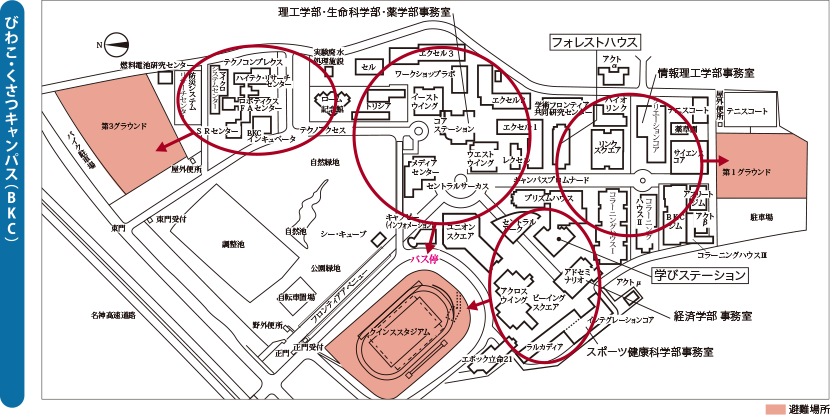 図5-6-2-b 避難経路図