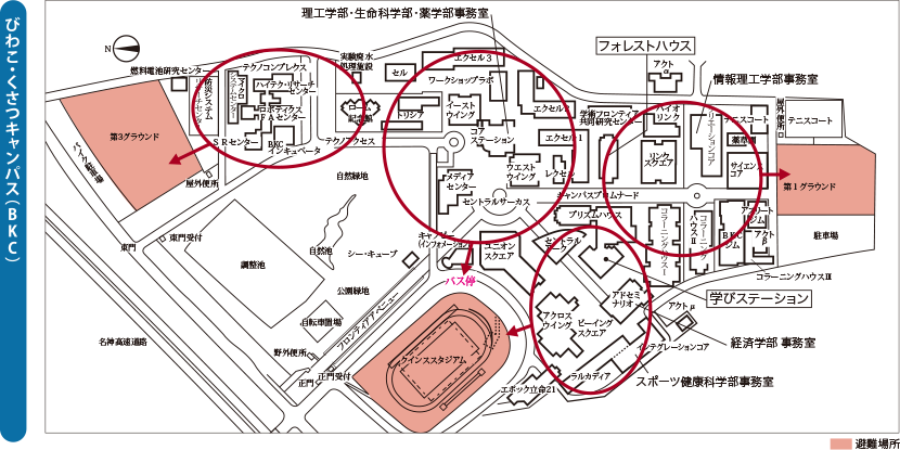 図5-6-2-b　避難経路図