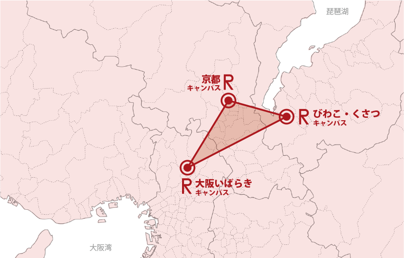 図2-3 立命館大学のトライアングル体制