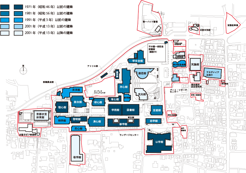 図3-11　既存建物における築年数の状況（2015年4月時点の情報）