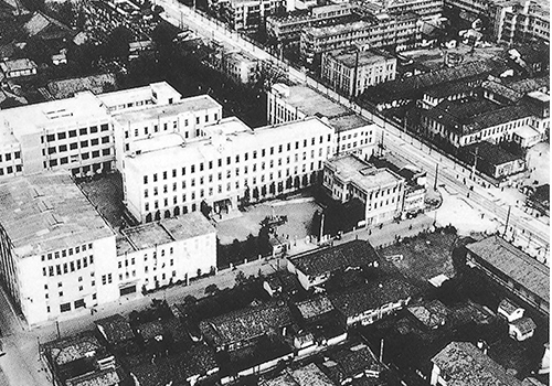 写真3-7 1950年代末の広小路キャンパス