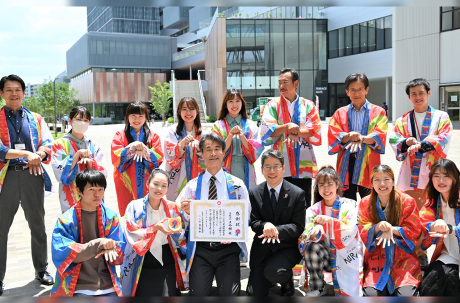 2025年日本国際博覧会協会より感謝状を受領