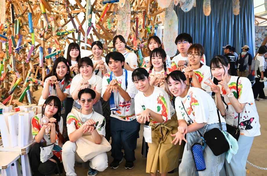【大阪・関西万博】「いのちの遊び場 クラゲ館」でおおきに日本文化班・桜がワークショップを開催