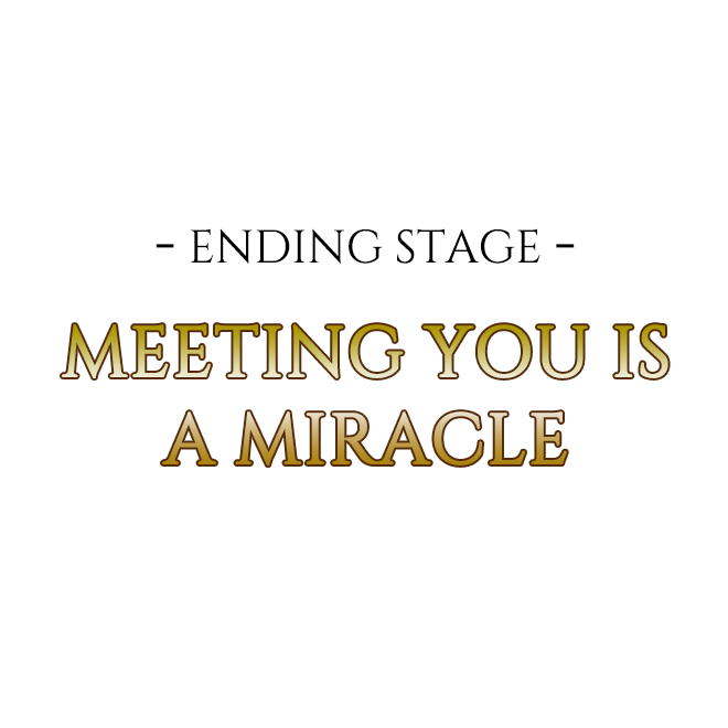 -ENDING STAGE- MEETING YOU IS A MIRACLE