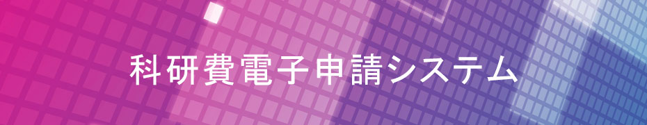 科研費電子申請システム