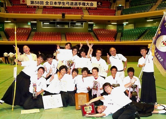 128 -  冷静に熱く！弓道部男子55年ぶりの優勝！