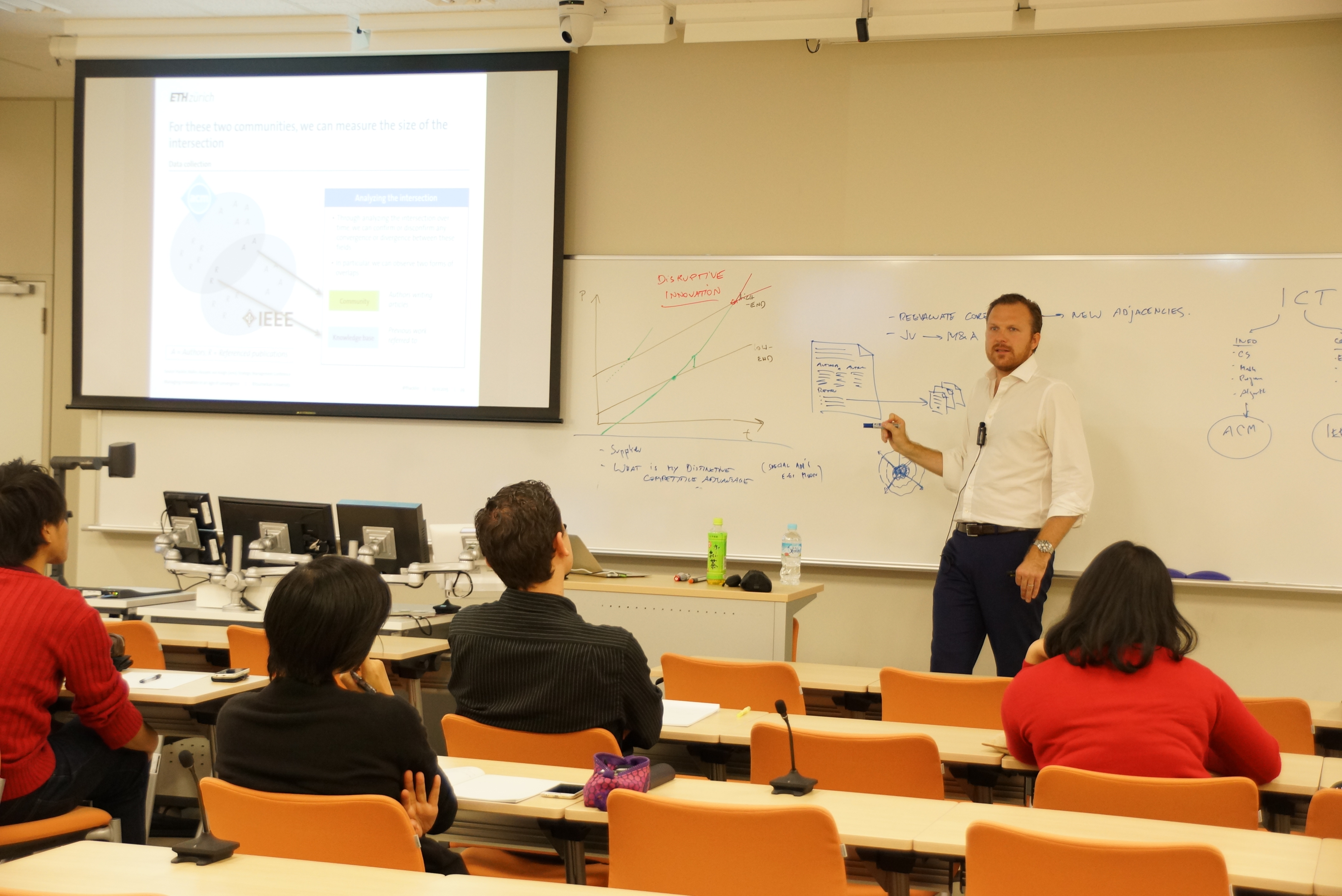 講義風景をお見せします 第２弾 Technology Management News Event 立命館大学mot大学院 テクノロジー マネジメント研究科 立命館大学