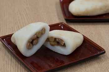 京北・杣人の里“納豆もち”