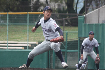 3戦目、リーグ戦初登板初勝利を挙げた黒田選手