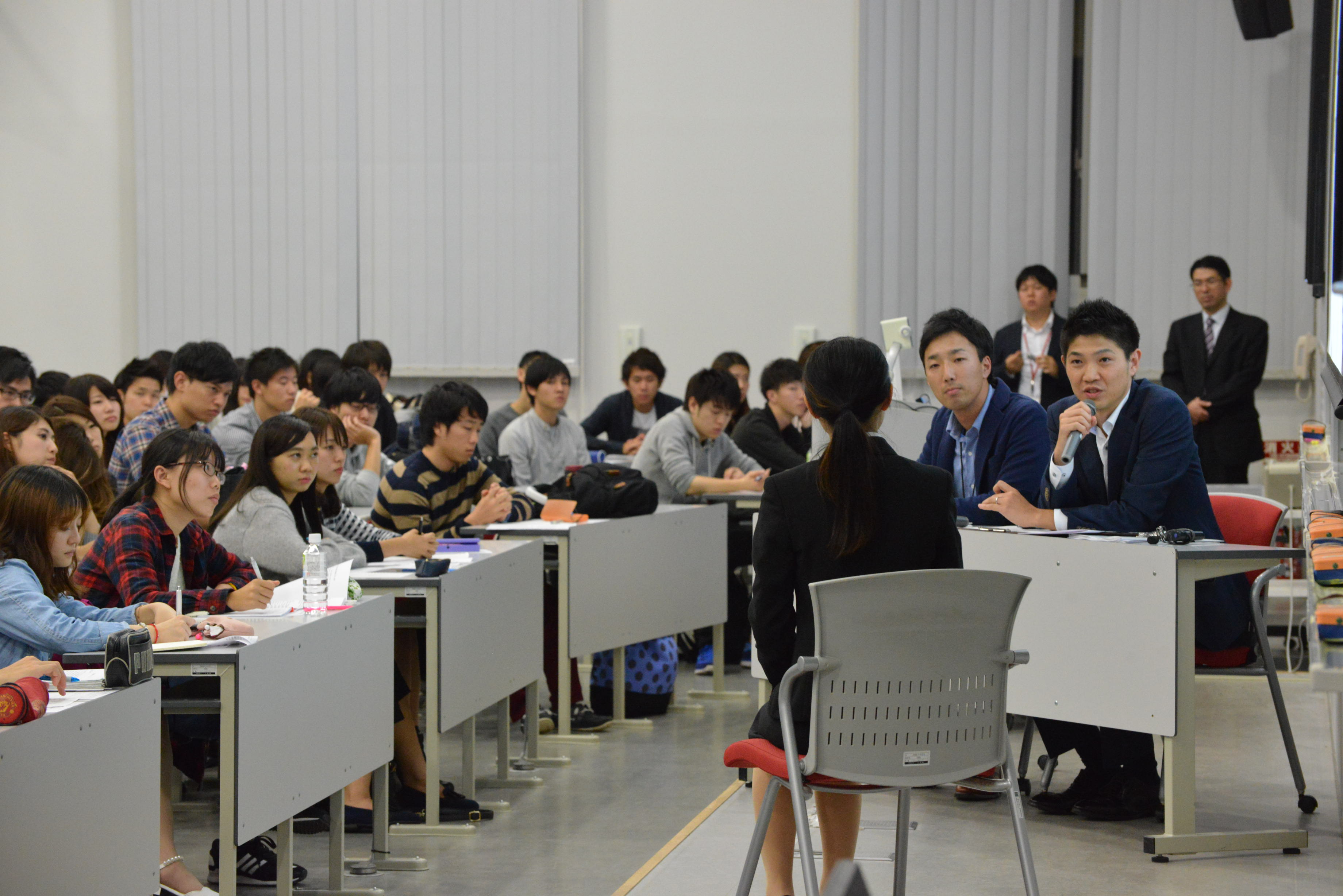 経済学部就職活動応援企画　第２弾【面接と学び編】第１回・第２回の実施