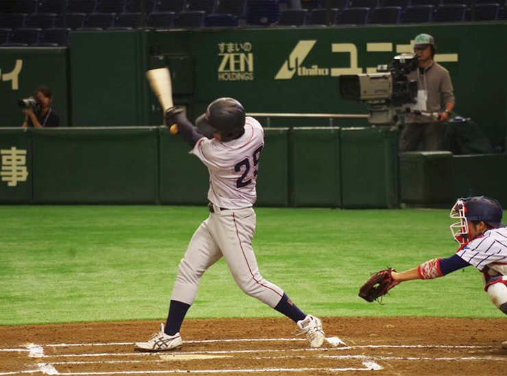 チームの流れを作るバッティングを魅せた池内選手