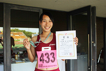 4×400mリレー＆400mH優勝と大活躍だった王子田選手