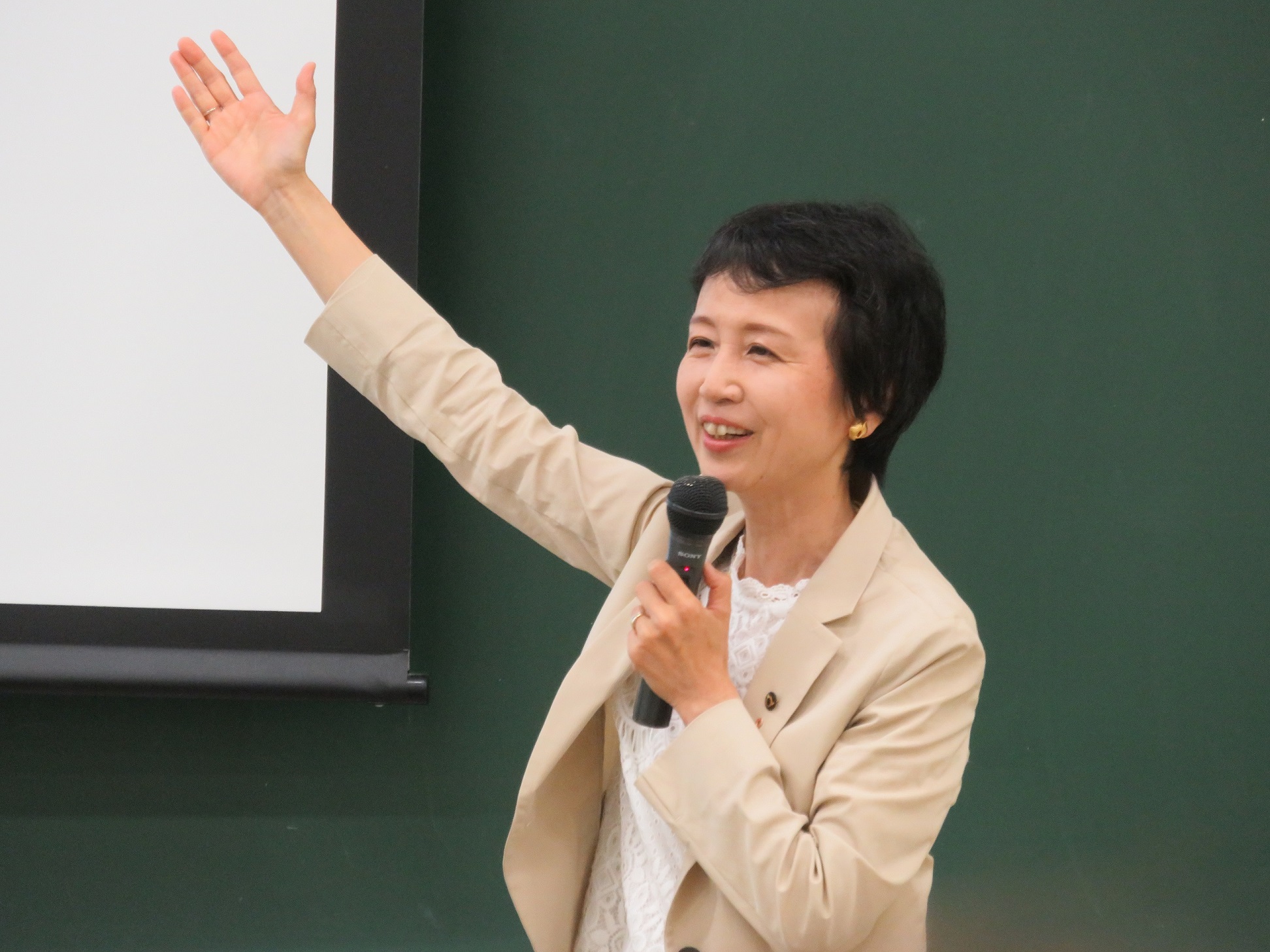 池永肇恵・滋賀県副知事をお招きしキャリア形成支援企画を実施しました