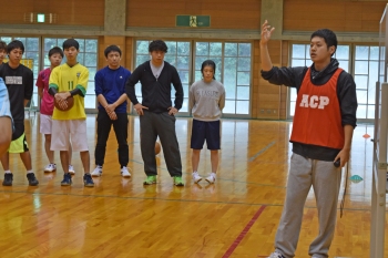 ACP実習中の様子②（松本秀光さん）