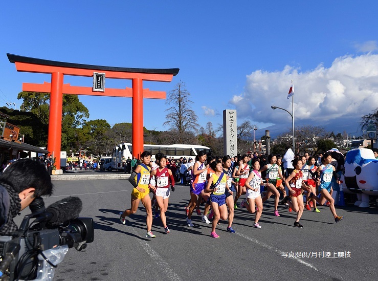 富士山本宮浅間大社前をスタート