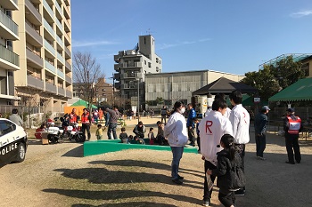 本学学生がボランティア協力しました