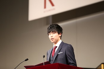 びわこ・くさつキャンパス代表　理工学部・森本凌祐さん 