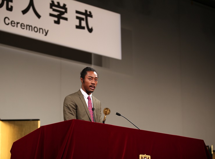 大阪いばらき・朱雀キャンパス代表　経営学部・イディリス ハルーンさん