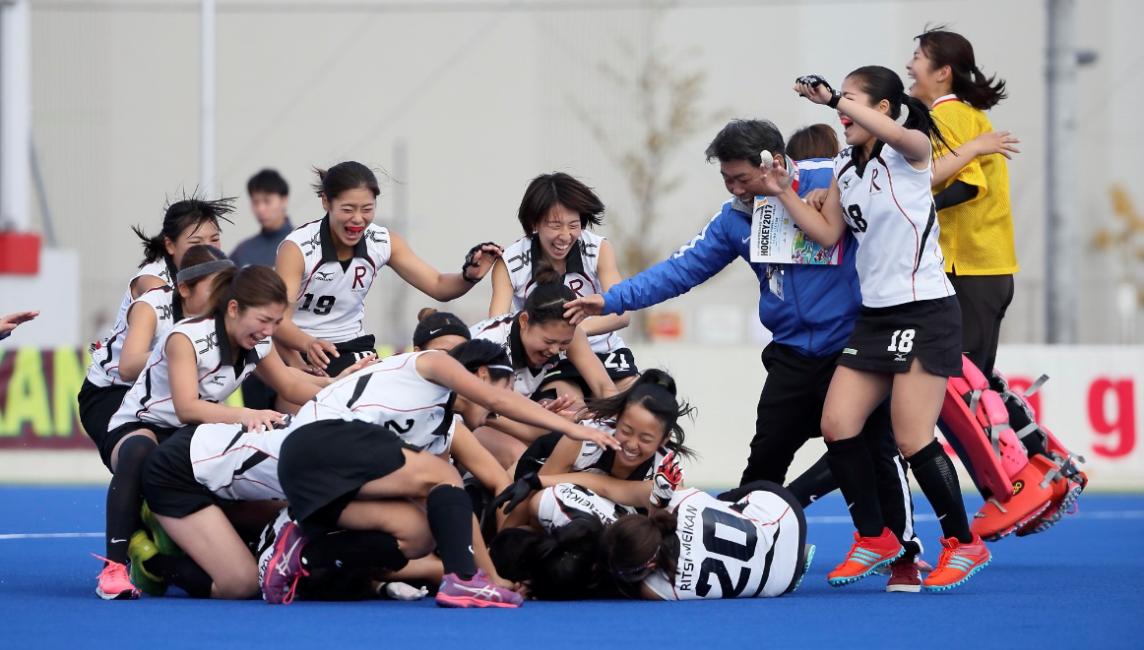 女子ホッケー部　全日本学生ホッケー選手権大会　2年ぶり4回目の優勝