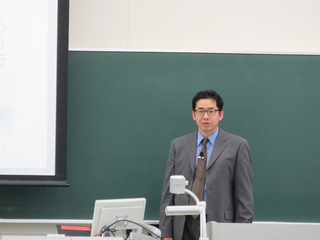 日本銀行京都支店次長 谷原章文様にご講演いただきました