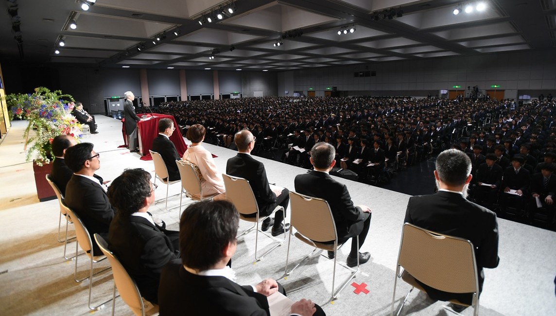 2018年度立命館大学・大学院入学式を挙行