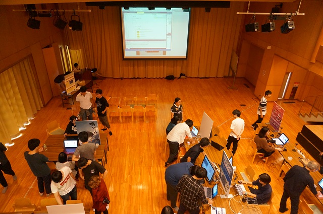 映像学部ゲームゼミ展示会「遊展」を滋賀県長浜市にて開催しました！