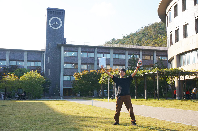メディアアートの一番のおもしろとは！？学部イベントで優秀賞を受賞した西村魁峰さんを直撃！