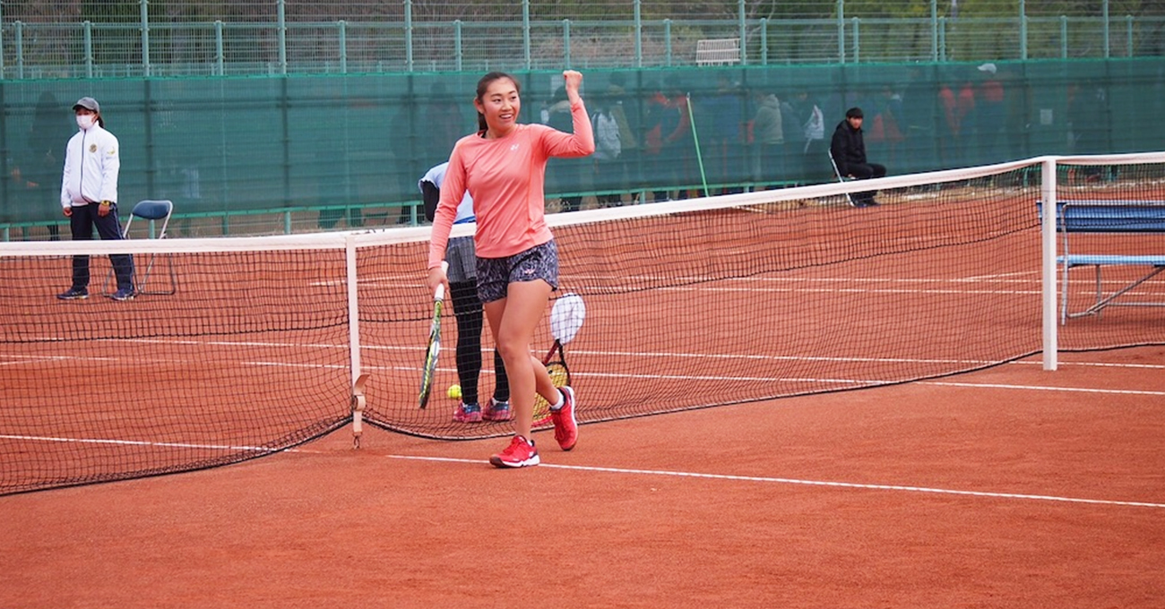 体育会硬式庭球部　平成30年度関西学生新進テニストーナメント　女子シングルス　優勝