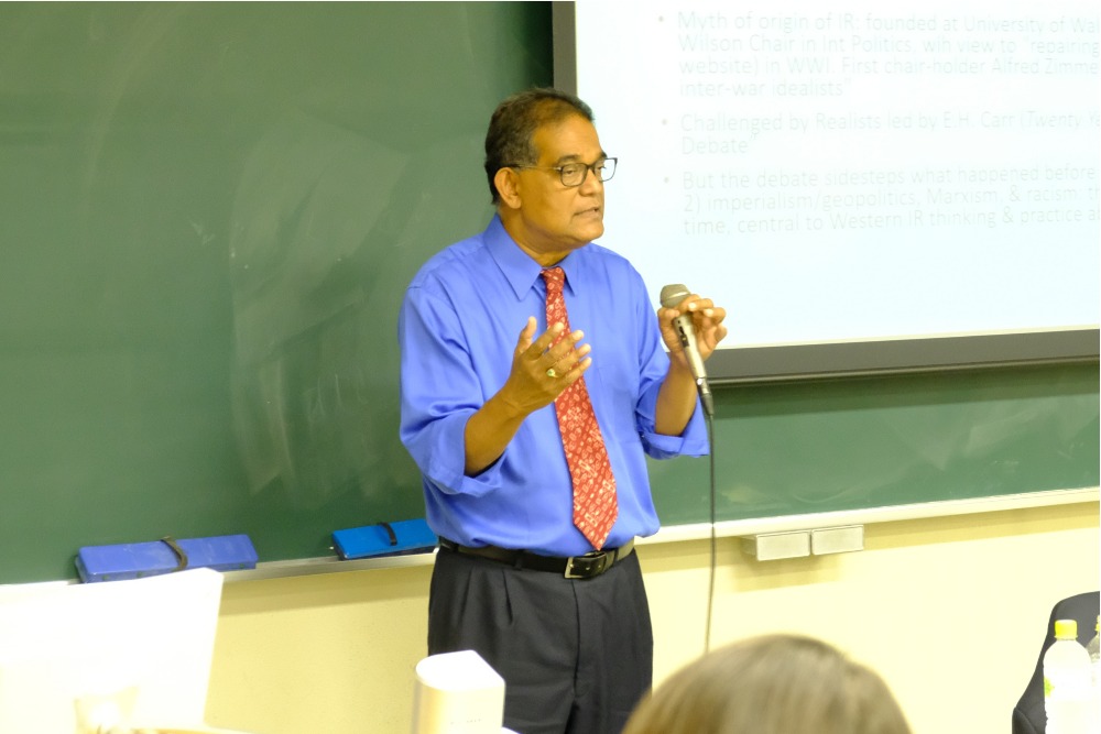 Prof. Amitav Acharya made a special lecture: What is Global IR?
