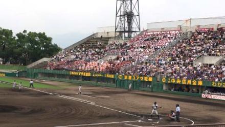 高校野球京都大会で立命館宇治高等学校硬式野球部が優勝