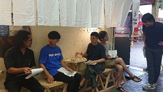 ウオールヤタイでの審査の様子20190917-2